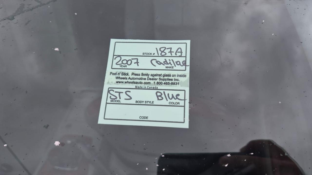 2007 Cadillac STS SEDAN, V6, GREAT SHAPE, ONLY 174KMS. CERTIFIED Photo