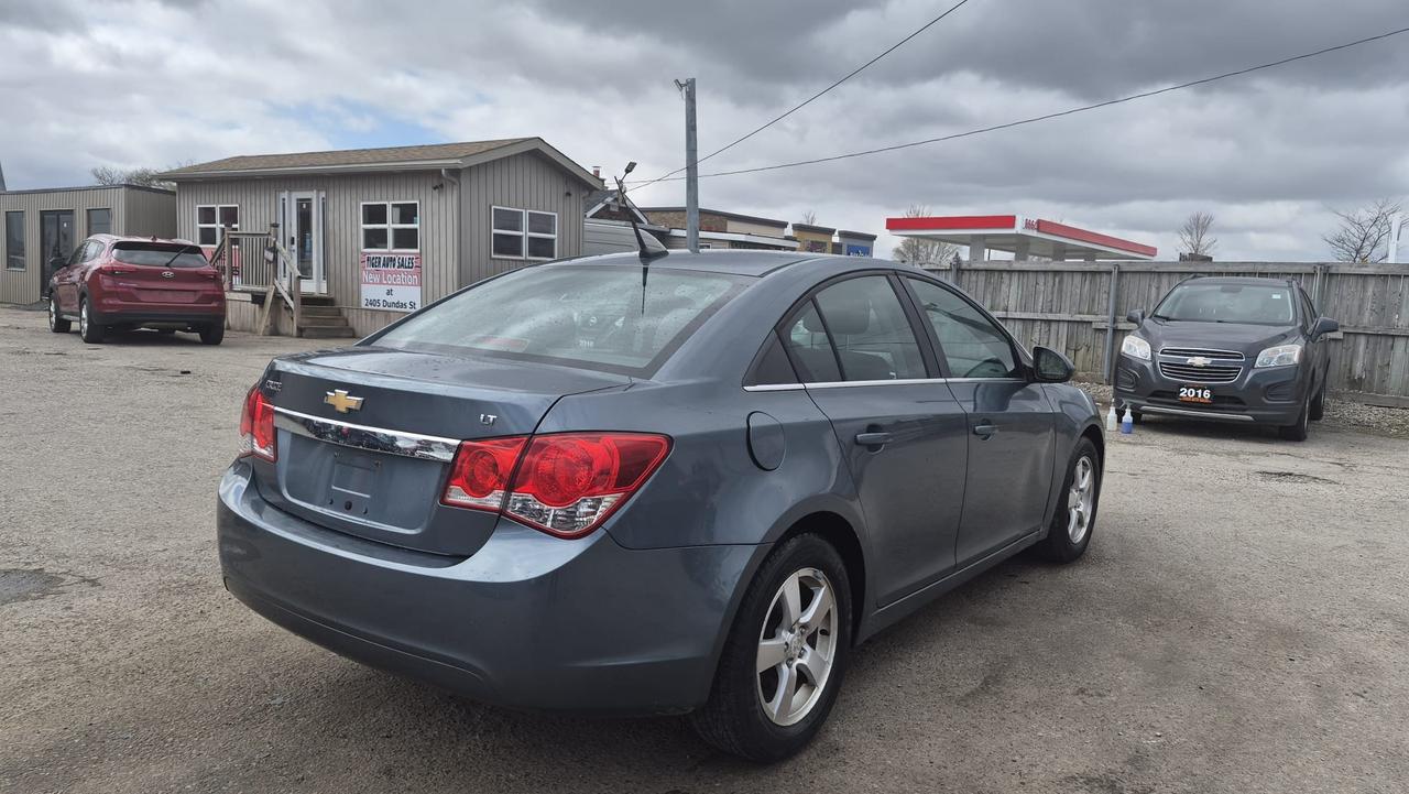 2012 Chevrolet Cruze LT TURBO, AUTO, SEDAN, ONLY 107KMS, CERTIFIED Photo4