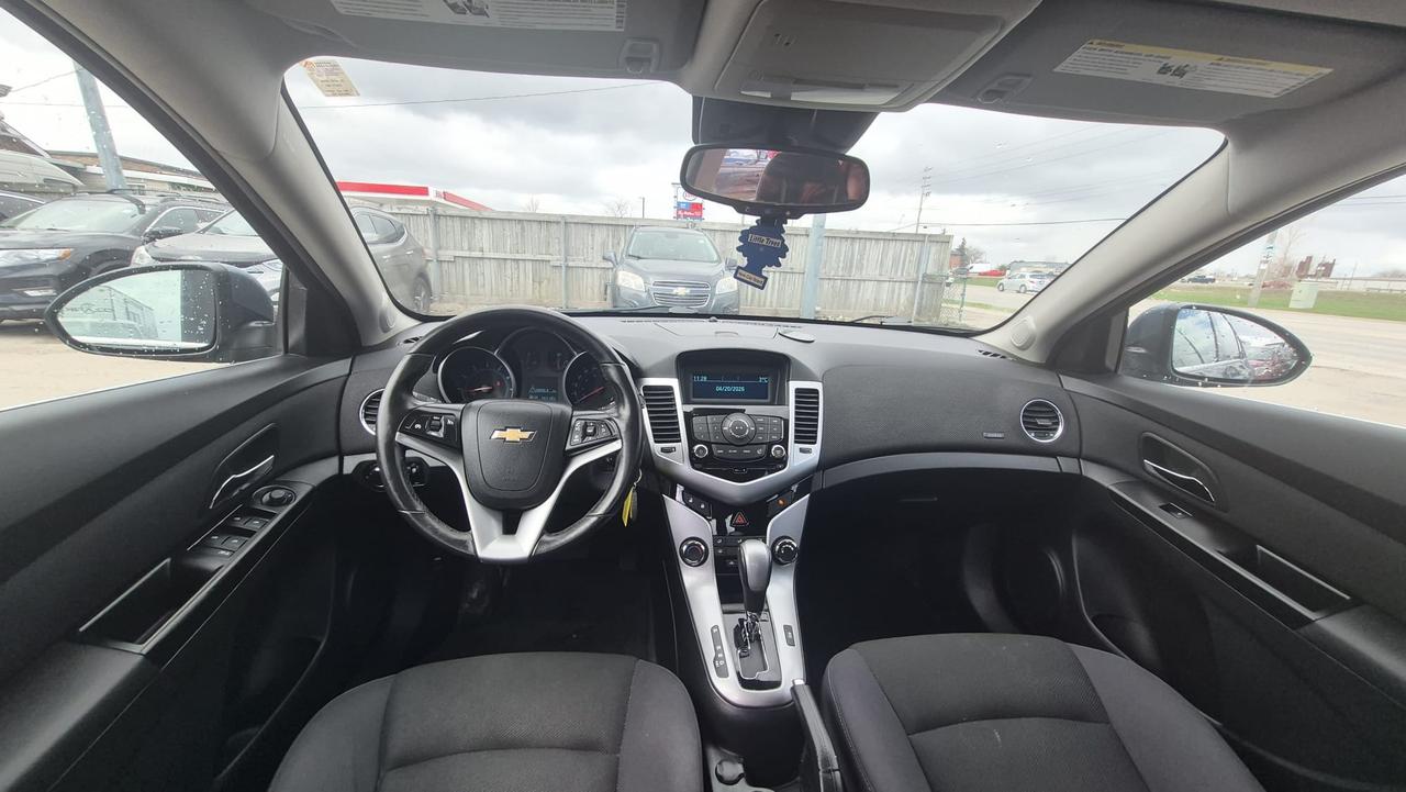 2012 Chevrolet Cruze LT TURBO, AUTO, SEDAN, ONLY 107KMS, CERTIFIED Photo