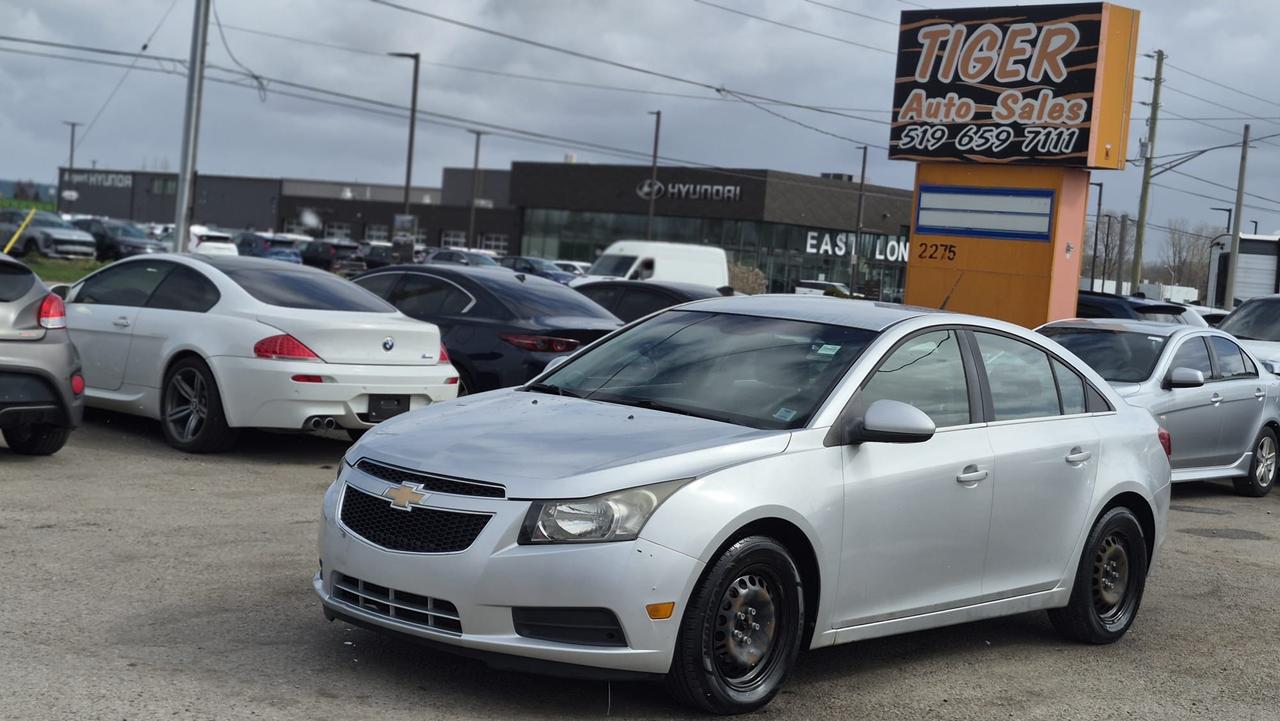 2012 Chevrolet Cruze LT TURBO, AUTO, ONLY 127KMS, SEDAN, CERTIFIED
