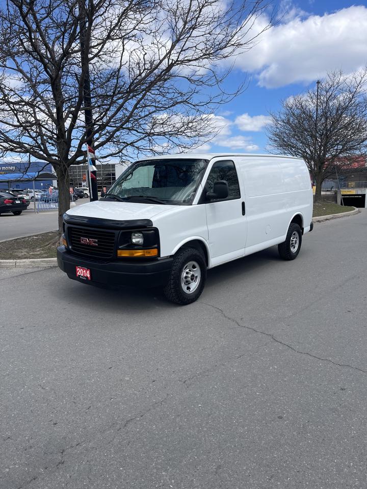 <p>ATTENTION CONTRACTORS!!CARGO!!CARGO!!CHECK OUT THIS 2014 GMC SAVANA 2500!!UNBREAKABLE 4.8L VORTEC V8!!POWER WINDOWS AND LOCKS!!AIR CONDITION!!HEAVY DUTY!!8 BOLT SUSPENSION!!DIVIDER!!REVERSE CAMERA!!REAR HEAVY DUTY REAR FLOORING!!NO ACCIDENTS, CARFAX INCLUDED!!VERY CLEAN IN AND OUT!!READY TO GO TO WORK!!AUTOGARD ADVANTAGE WARRANTIES AVAILABLE!!FULLY CERTIFIED FOR ONLY $ 10,999 + HST AND LICENSING&nbsp;</p><p>&nbsp;</p><p>&nbsp;</p><p style=text-align: center;>PLEASE CALL OR TEXT 416 822-5204!!</p><p style=text-align: center;>WE FINANCE!! GOOD, BAD, NO CREDIT!!&nbsp;</p><p style=text-align: center;>EXTENDED WARRANTIES AVAILABLE ON ALL VEHICLES!!</p>