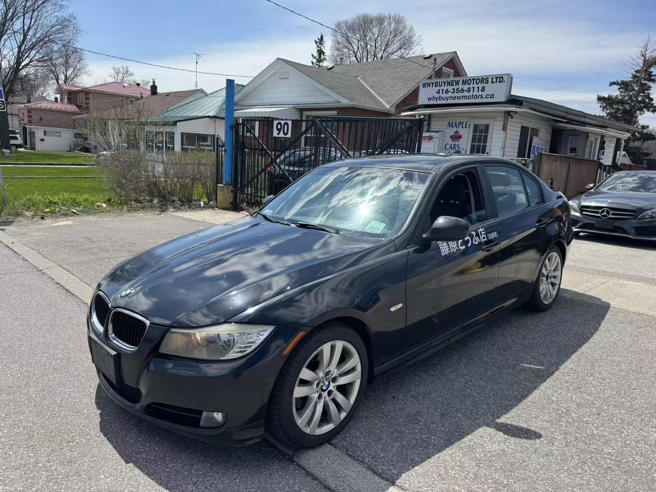 <p>323i! AUTO! SEDAN! POWER WINDOWS! POWER LOCKS! CRUISE CONTROL! A/C!</p><p>BLUETOOTH! HEATED SEAT! LOCAL ONTARIO WITH CLEAN TITLE! DRIVE NICE AND&nbsp;</p><p>SMOOTH! OVERALL IN GOOD RUNNING CONDITION! BODY HAS NO RUST ! AS IS&nbsp;</p><p>SALE! YOU SAFETY IT, YOU SAVE! APPOINTMENT NEEDED DUE TO TWO OFF SITE</p><p>PARKIGN STORAGE LOTS!&nbsp;</p><p>WHYBUYNEW MOTORS LTD</p><p>90 WINTER AVE, SCARBOROUGH,ON, M1K 4M3</p><p>416-356-8118&nbsp; &nbsp; 647-348-5885</p><p>WHYBUYNEW2010@HOTMAIL.COM</p><p>WHYBUYNEWMOTORS.CA/VEHICLES/</p>