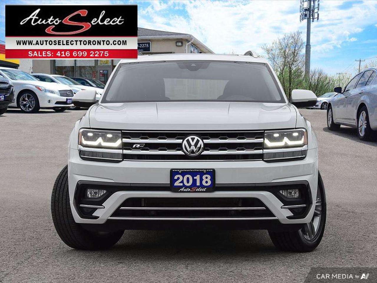 2018 Volkswagen Atlas Execline R-Line - 7 Seater - Apple Carplay - Pan Sunroof Photo