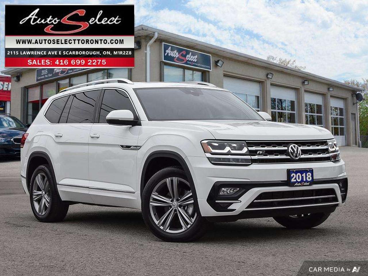 2018 Volkswagen Atlas Execline R-Line - 7 Seater - Apple Carplay - Pan Sunroof Photo