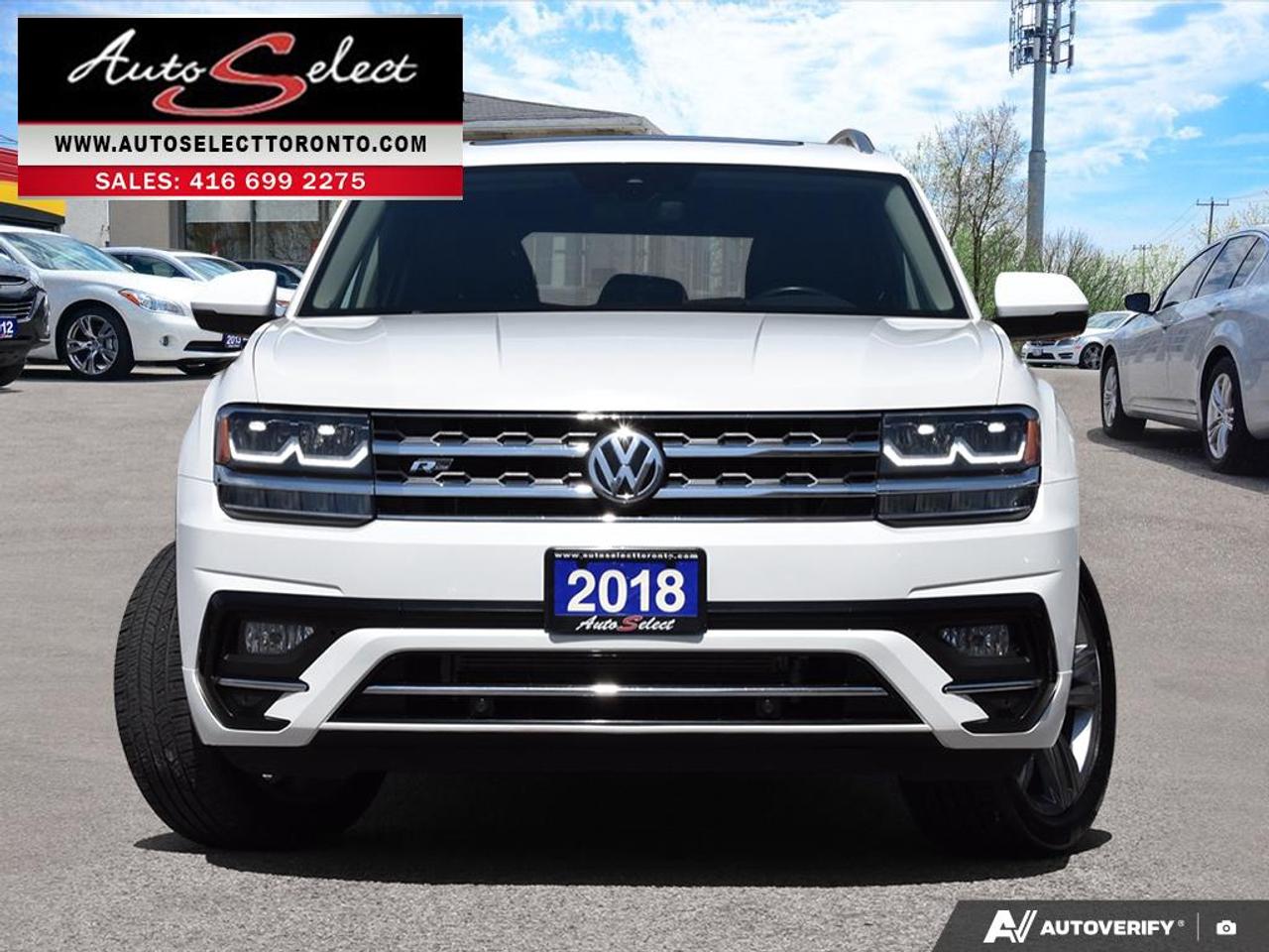 2018 Volkswagen Atlas Execline R-Line - 7 Seater - Apple Carplay - Pan Sunroof Photo