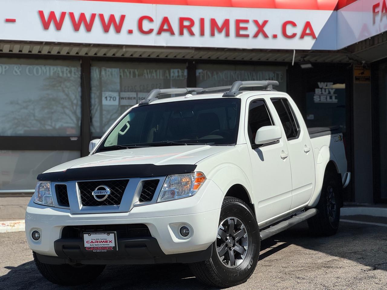 Great Condition Nissan Frontier PRO-4X Crew Cab 4WD! Equipped with Leather, Sunroof, Navigation, Rockford Fosgate premium Sound, Heated Seats, Back up Camera, Dual Climate Control, Power Seats, Power Group, Alloy Wheels, Fog Lights, Bilstein Shocks and Struts, Skid Plates