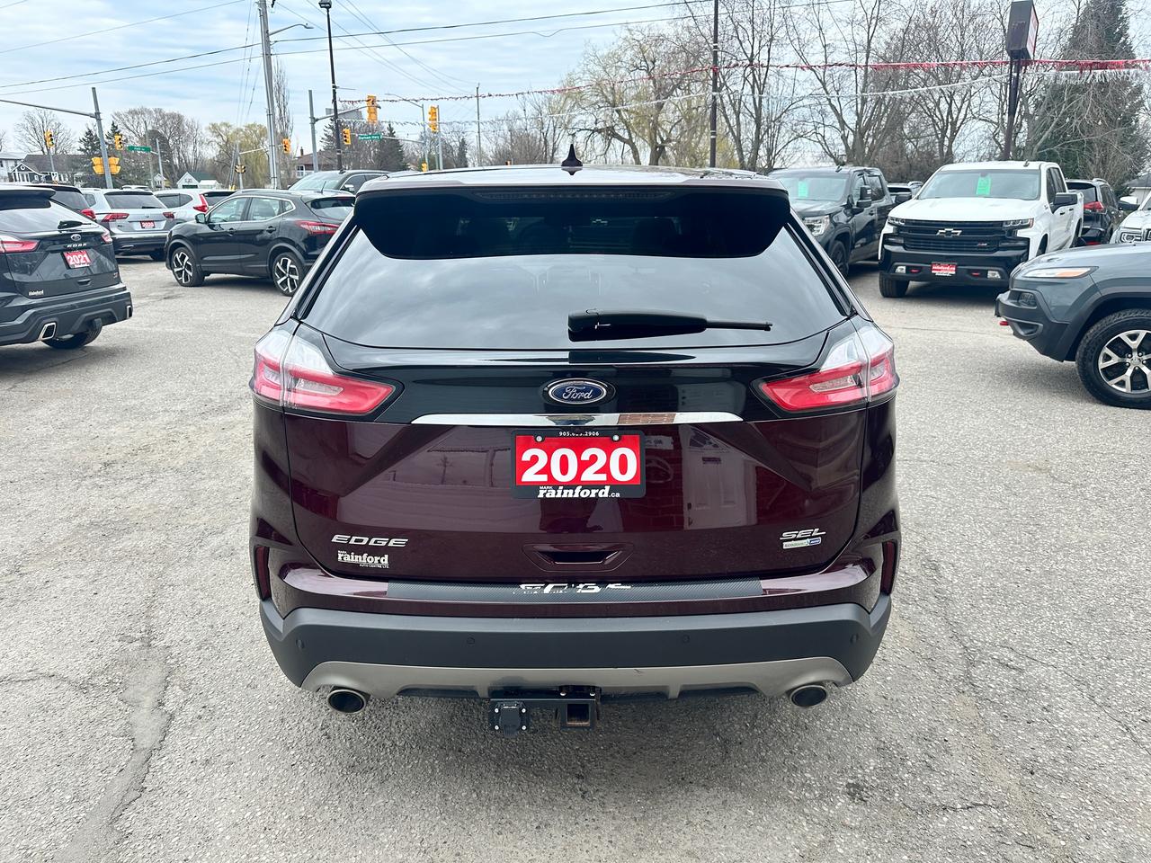 2020 Ford Edge SEL AWD HTD-Leather PanoRoof NAV XM A/C PowerGate Photo3