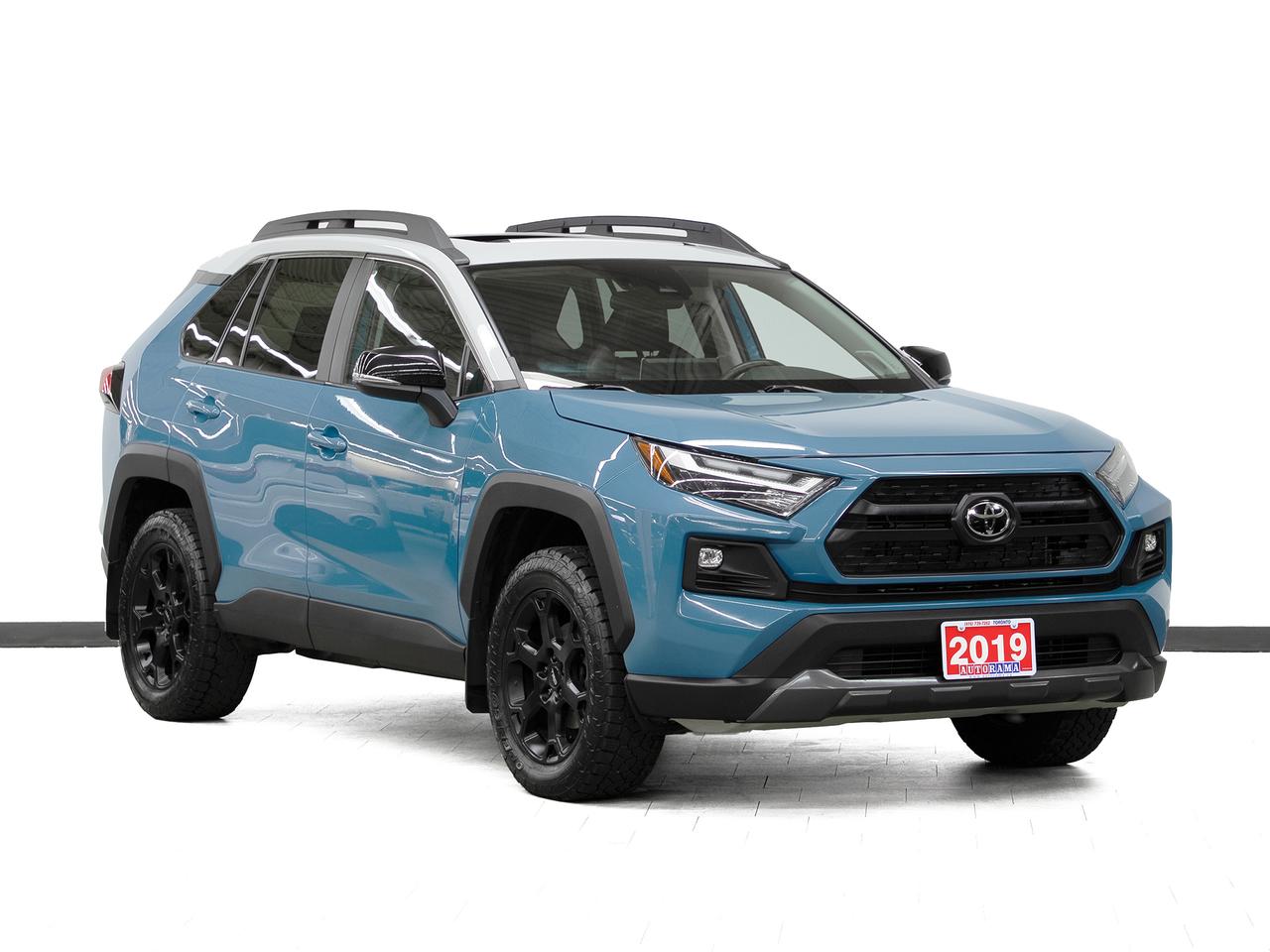 2019 Toyota RAV4 TRAIL AWD | Leather | Sunroof | Cooled Seats | BSM