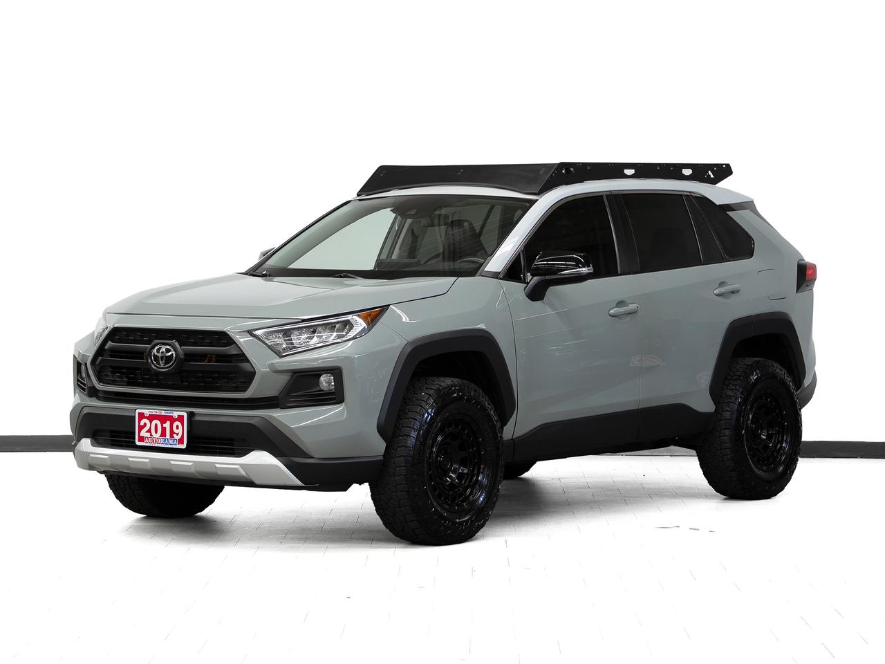 2019 Toyota RAV4 TRAIL AWD | Leather | Sunroof | Cooled Seats | BSM