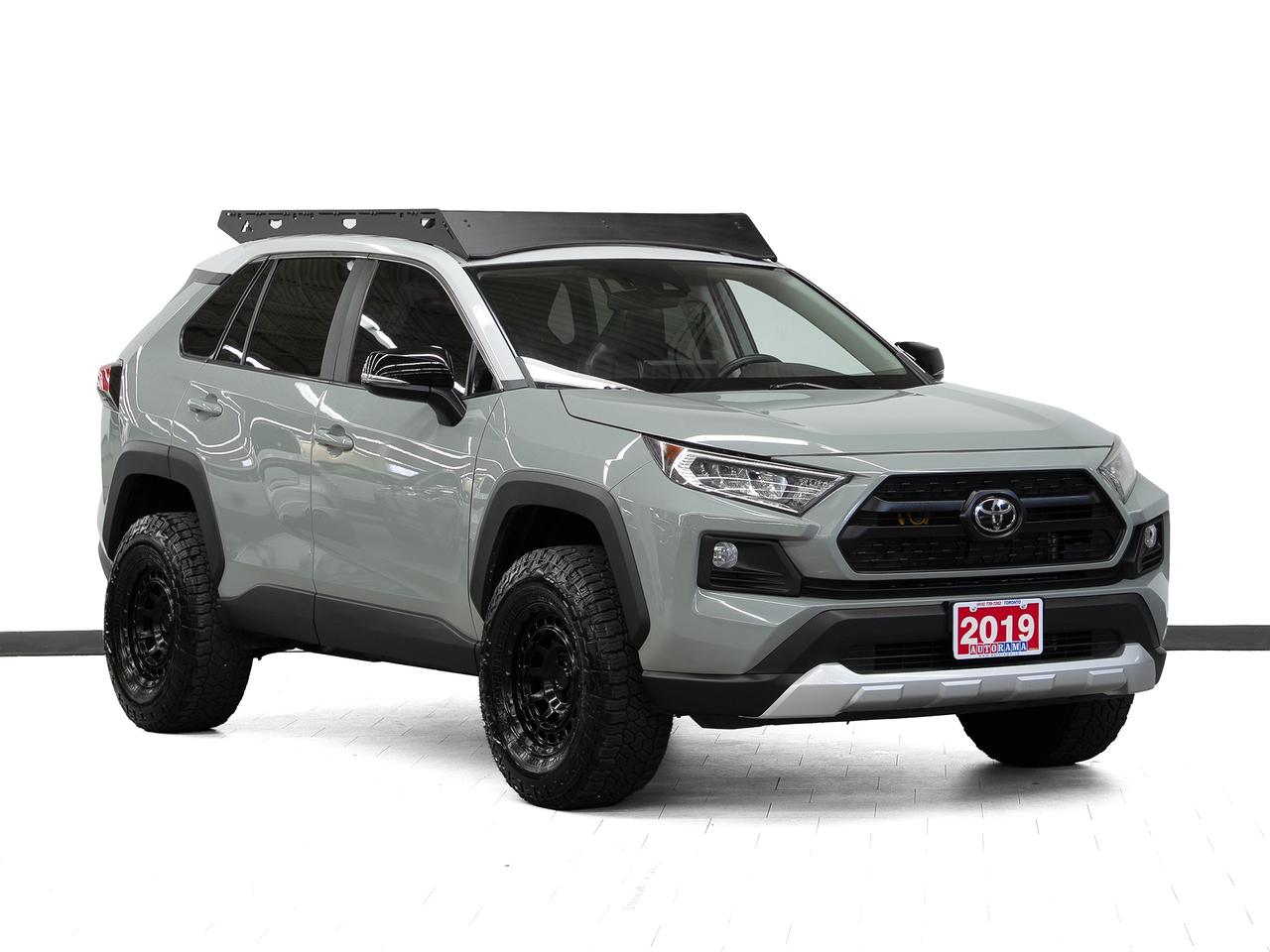 2019 Toyota RAV4 TRAIL AWD | Leather | Sunroof | Cooled Seats | BSM