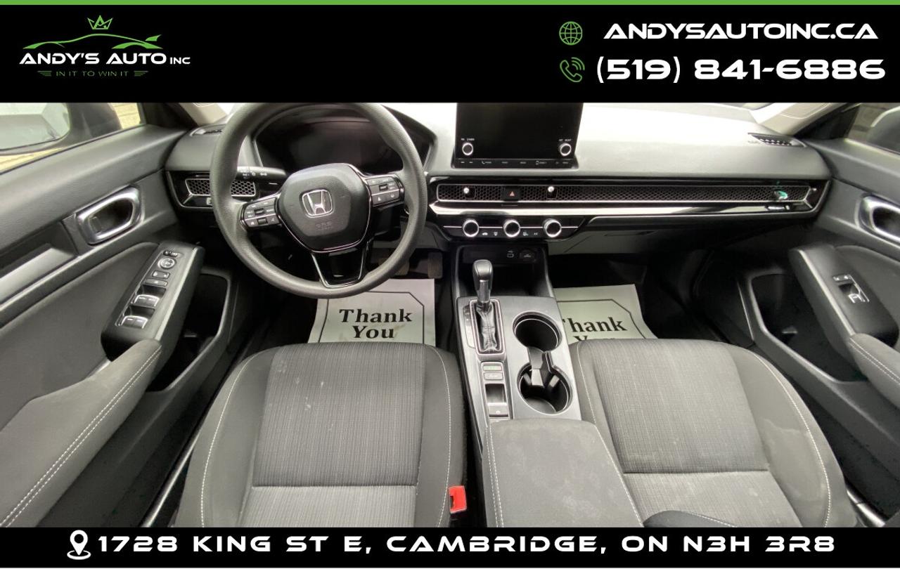 2022 Honda Civic LX ! NO ACCIDENTS ! AUTO ! BACK UP CAM Photo