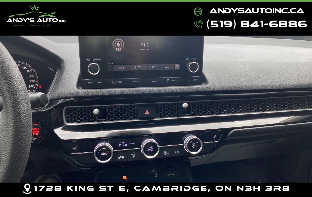 2022 Honda Civic LX ! NO ACCIDENTS ! AUTO ! BACK UP CAM Photo