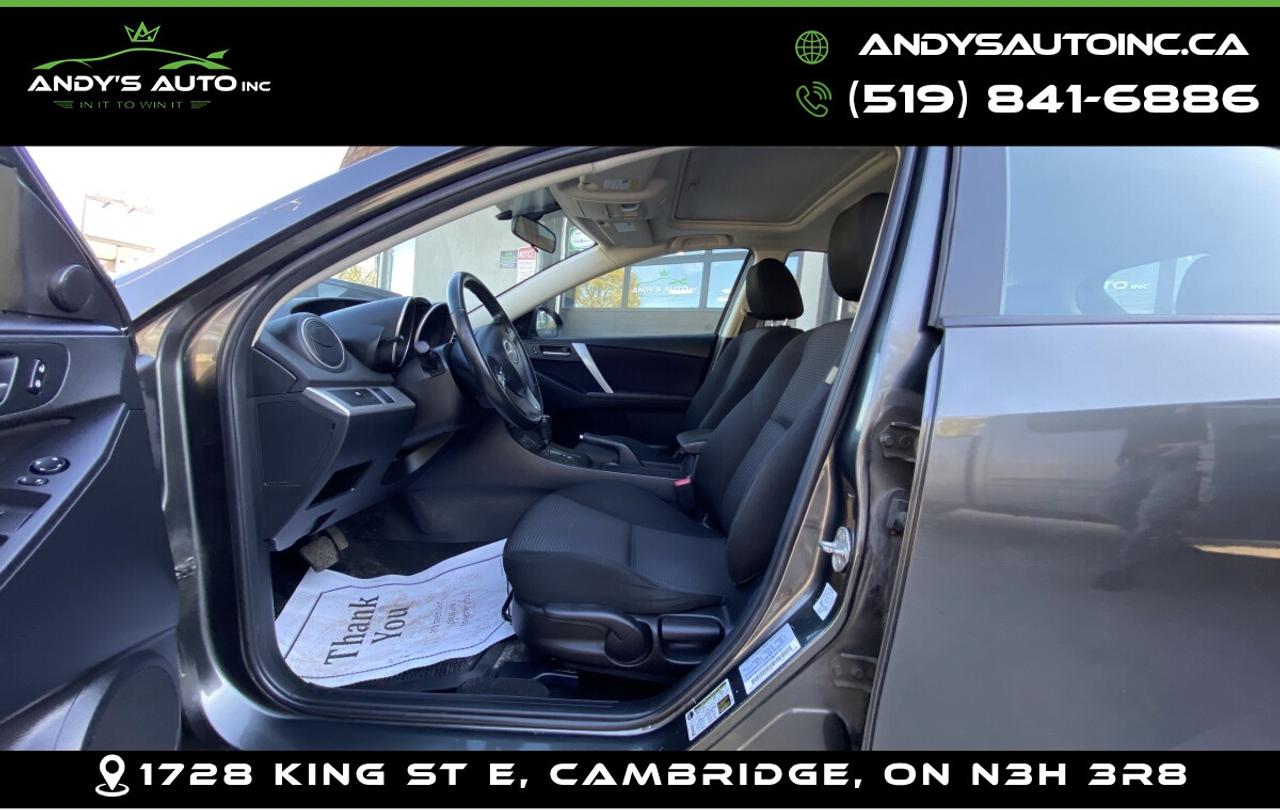 2012 Mazda MAZDA3 GS-SKY HATCH /SUNROOF/NO ACCIDENTS Photo