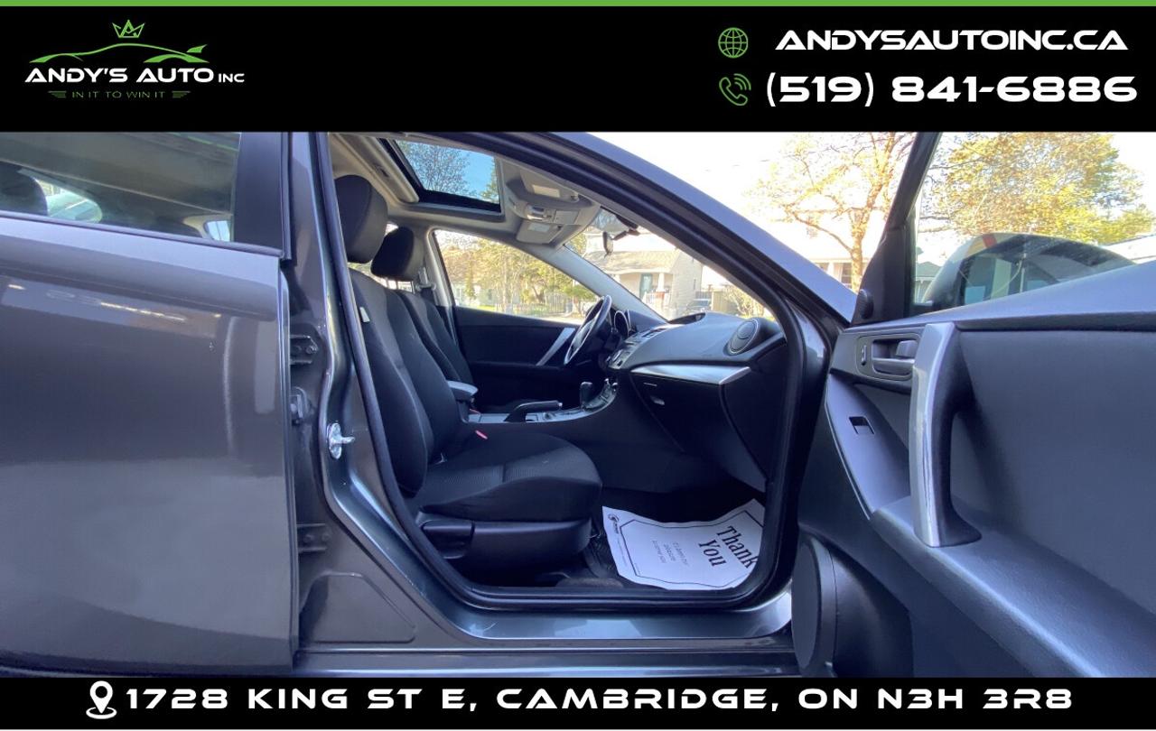 2012 Mazda MAZDA3 GS-SKY HATCH /SUNROOF/NO ACCIDENTS Photo