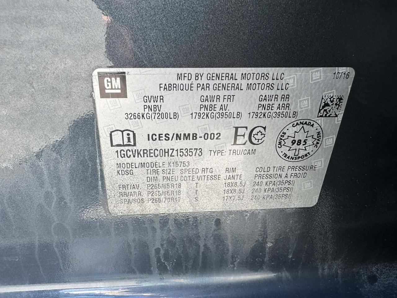 2017 Chevrolet Silverado 1500 4WD Double Cab 143.5  LT w-1LT Photo