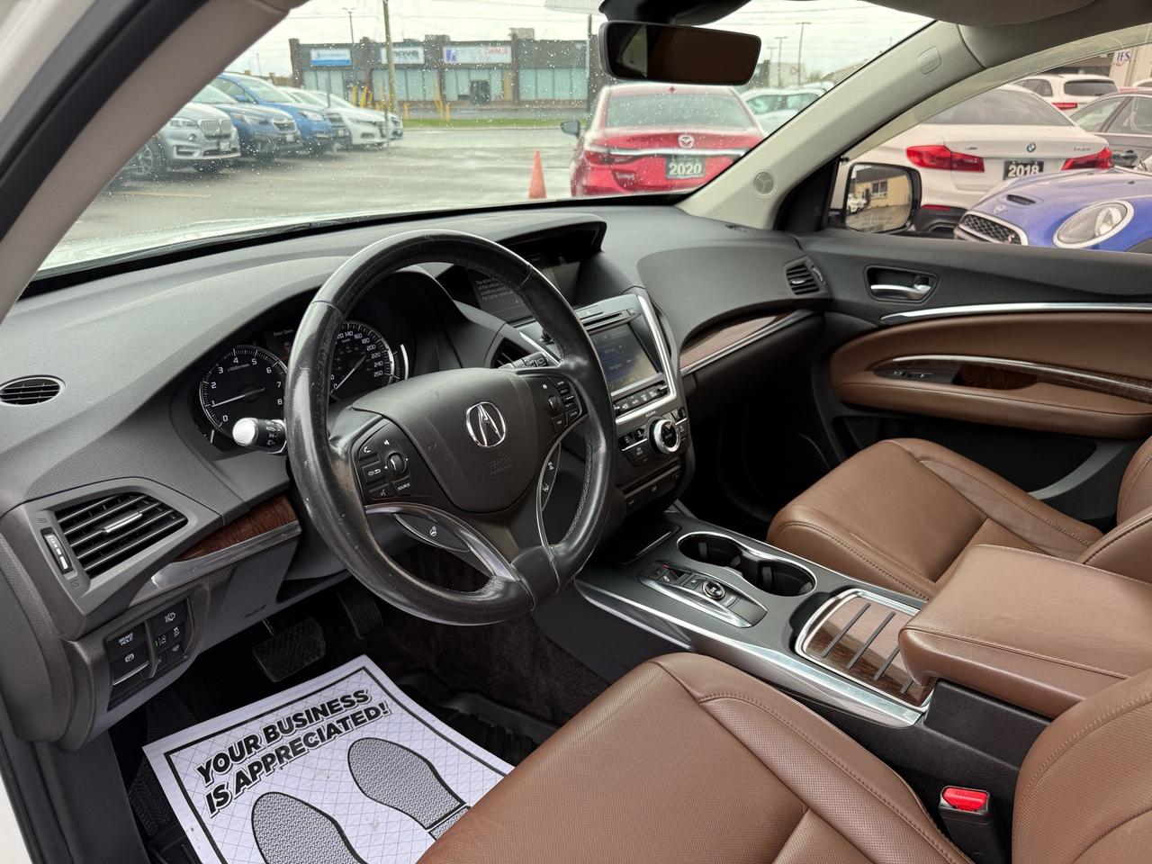 2017 Acura MDX SH-AWD Tech Pkg  ACCIDENT FREE 1-OWNER CERTIFIED Photo