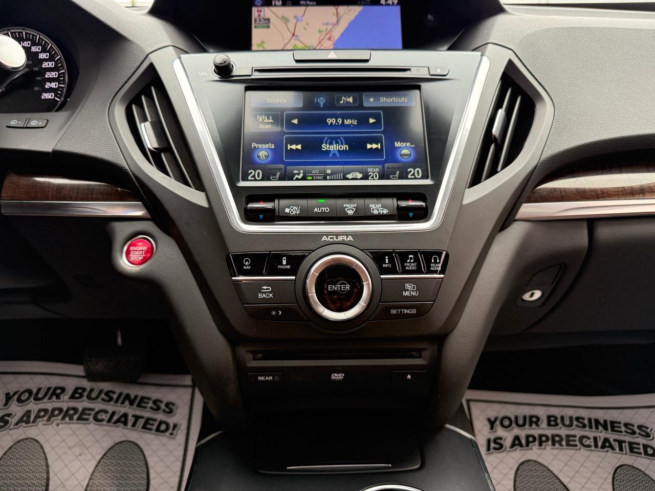 2017 Acura MDX SH-AWD Tech Pkg  ACCIDENT FREE 1-OWNER CERTIFIED Photo