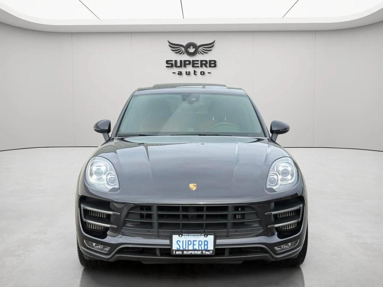 2015 Porsche Macan TURBO   NO ACCIDENT   BOSE SOUND   RED INTERIOR Photo