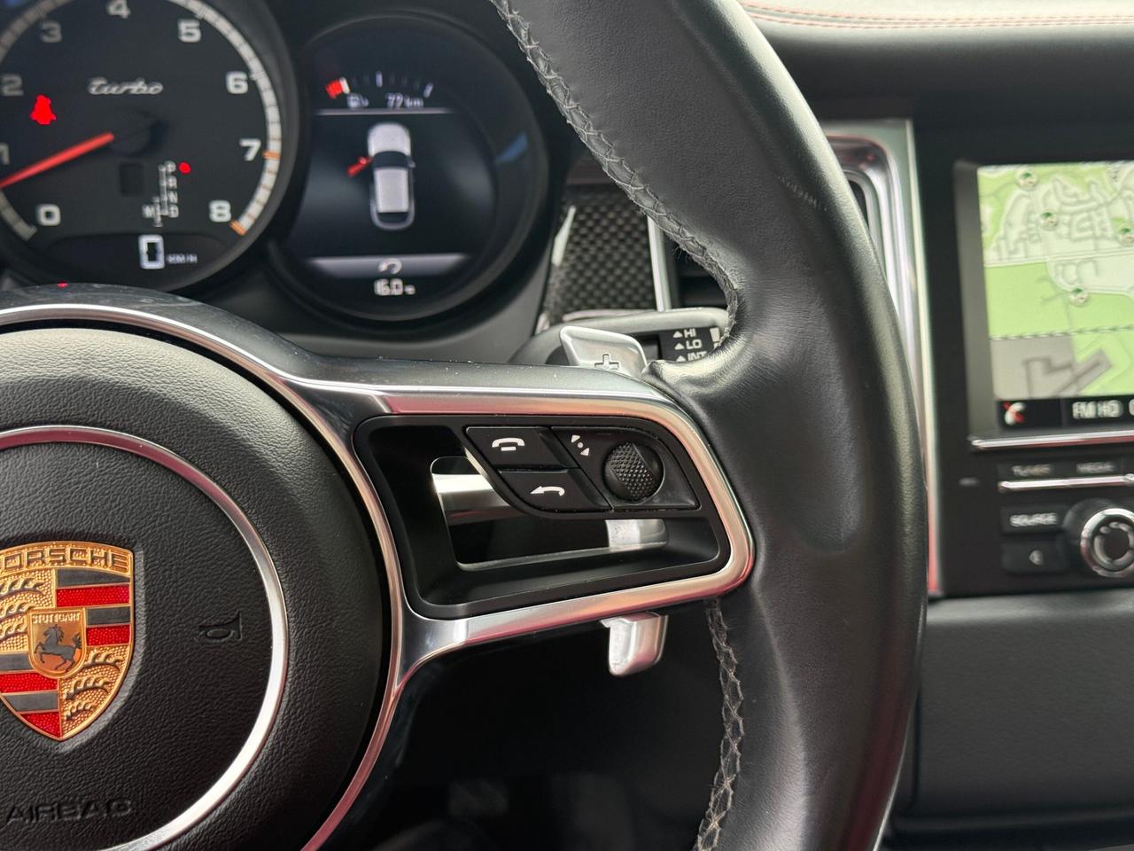 2015 Porsche Macan TURBO   NO ACCIDENT   BOSE SOUND   RED INTERIOR Photo