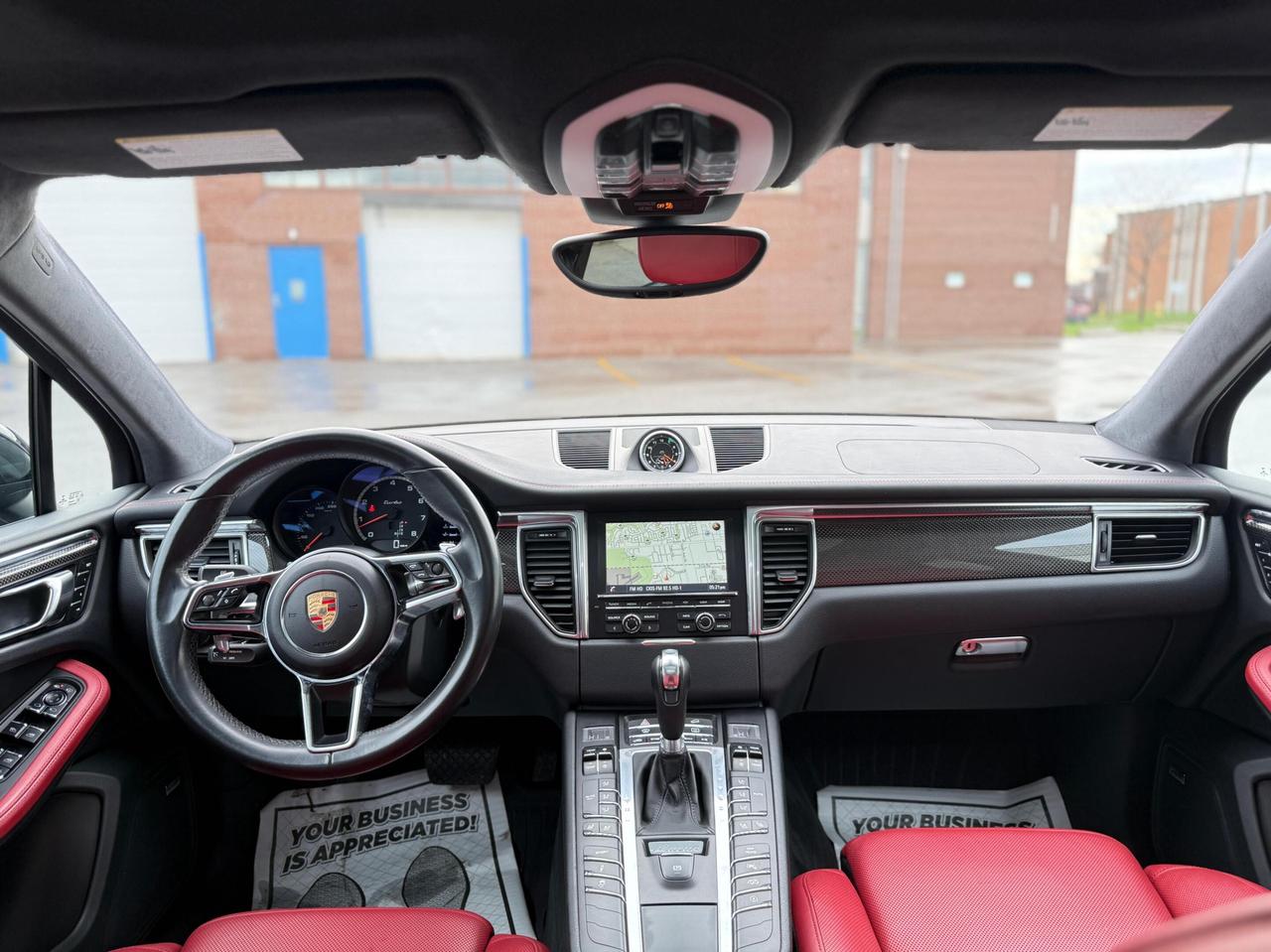 2015 Porsche Macan TURBO   NO ACCIDENT   BOSE SOUND   RED INTERIOR Photo