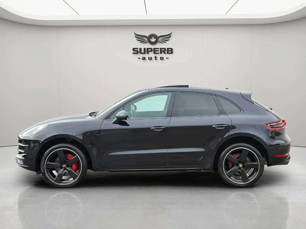 2015 Porsche Macan TURBO   NO ACCIDENT   BOSE SOUND   RED INTERIOR   VENTILATED F SEATS Photo