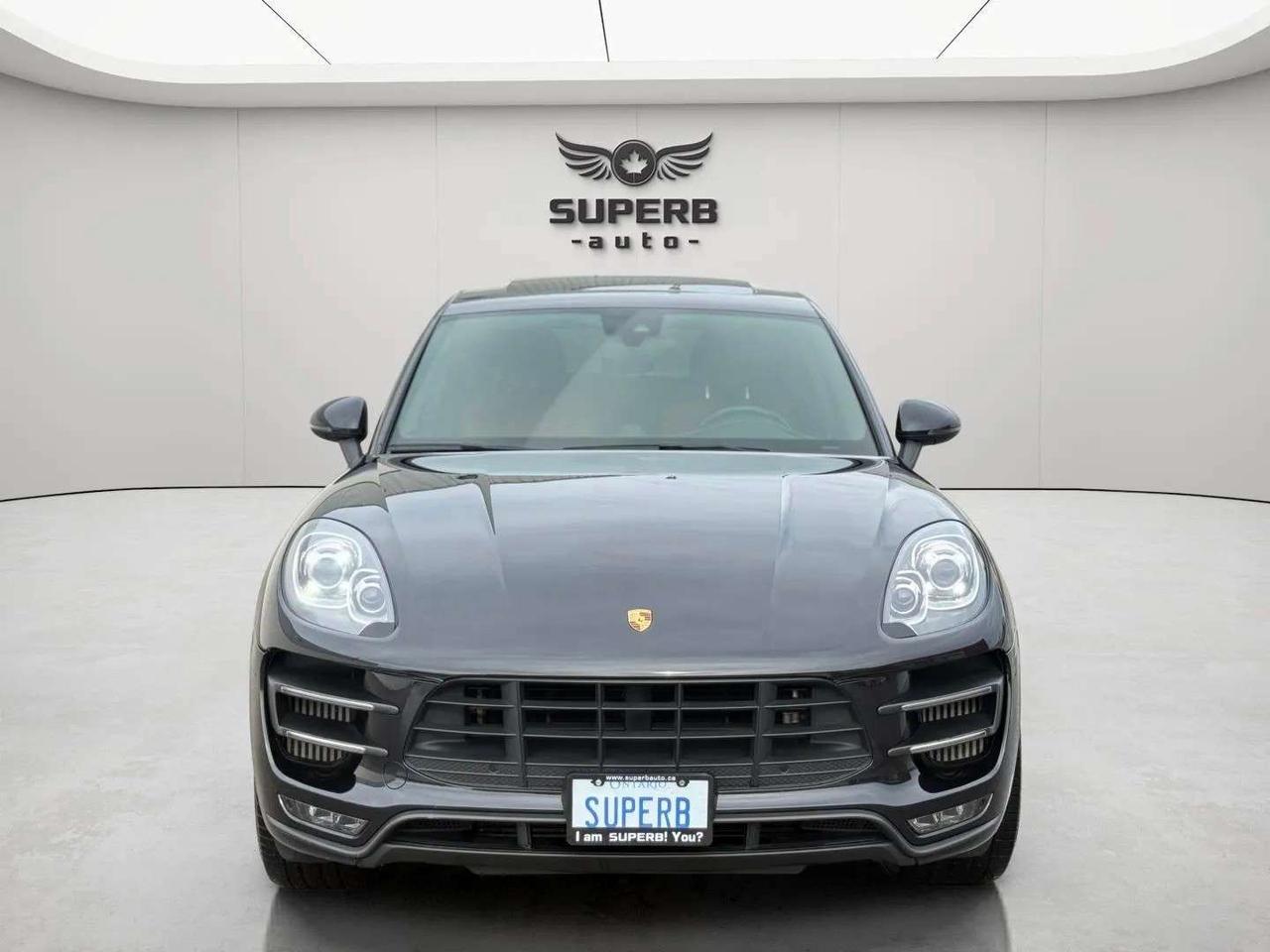 2015 Porsche Macan TURBO   NO ACCIDENT   BOSE SOUND   RED INTERIOR   VENTILATED F SEATS Photo