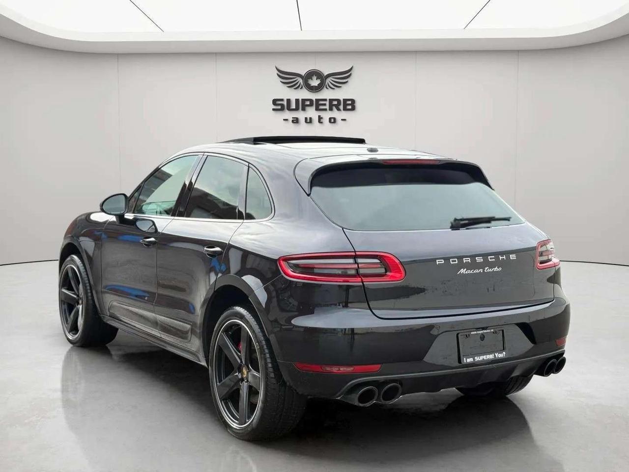 2015 Porsche Macan TURBO   NO ACCIDENT   BOSE SOUND   RED INTERIOR   VENTILATED F SEATS Photo
