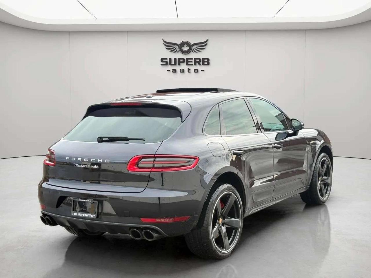 2015 Porsche Macan TURBO   NO ACCIDENT   BOSE SOUND   RED INTERIOR   VENTILATED F SEATS Photo