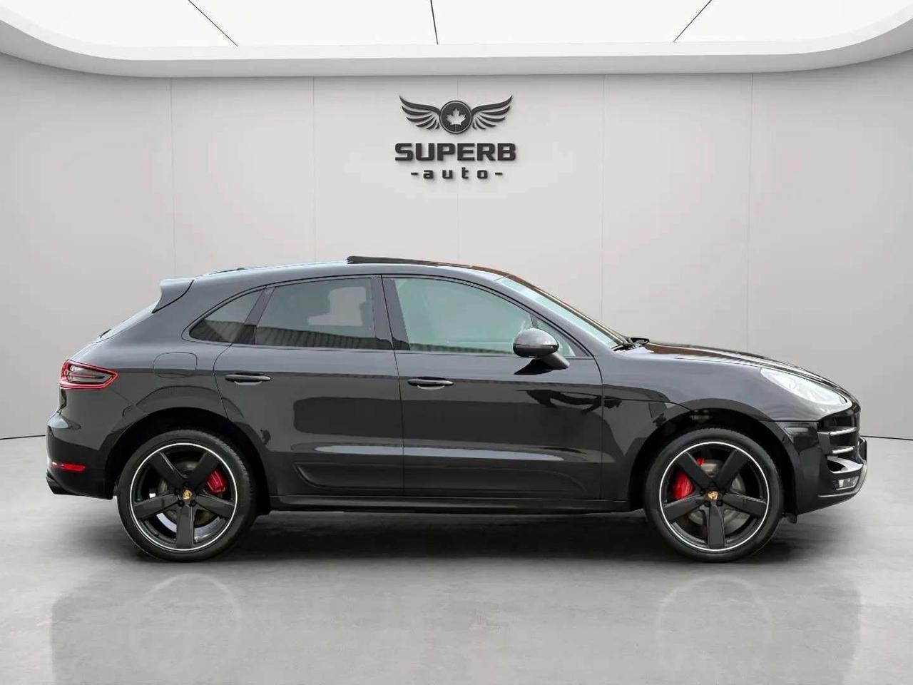 2015 Porsche Macan TURBO   NO ACCIDENT   BOSE SOUND   RED INTERIOR   VENTILATED F SEATS Photo