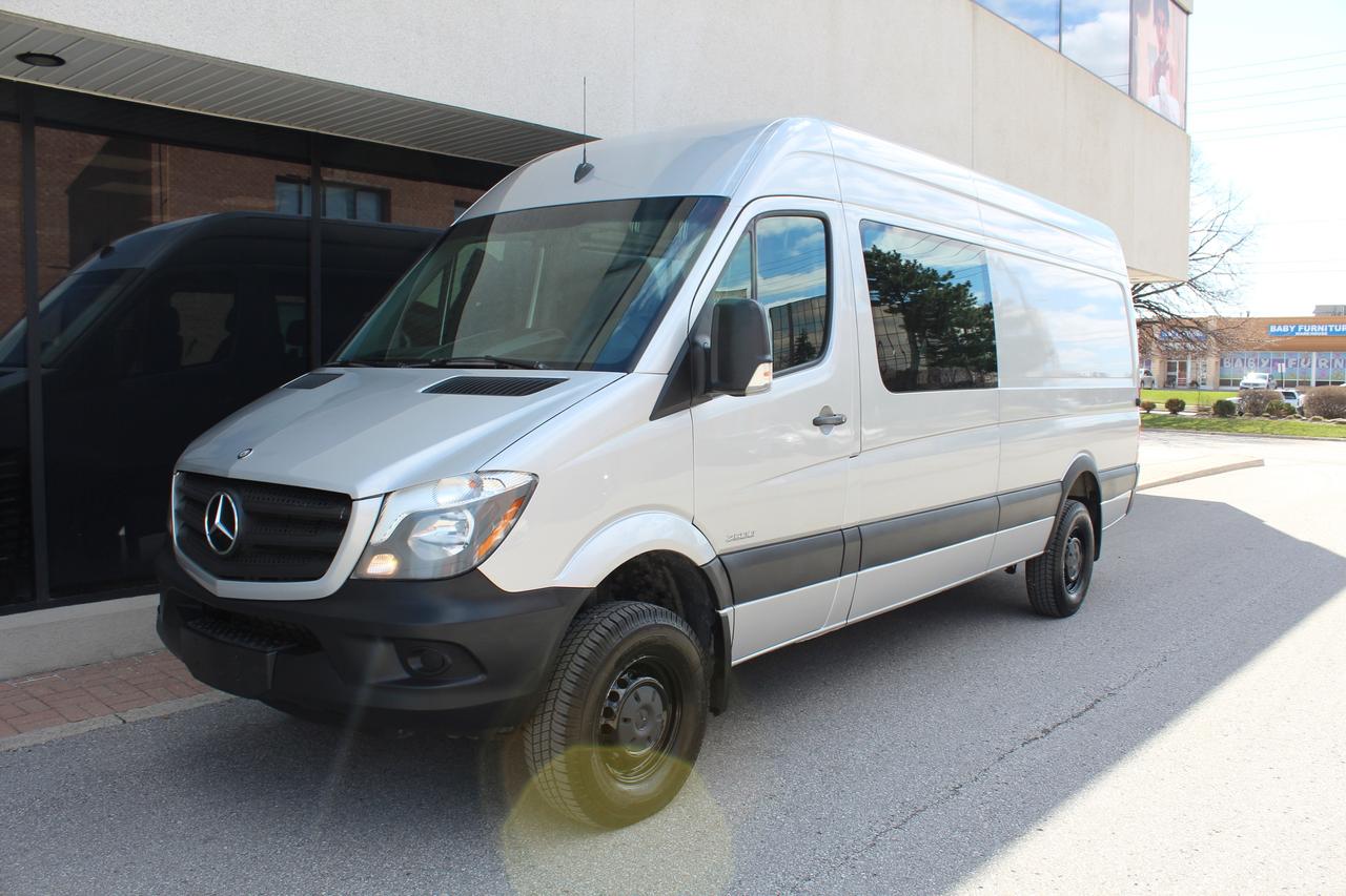 2015 Mercedes-Benz Sprinter 4X4" - 170" FULL SIZE CREW VAN - "3.0L DIESEL Photo