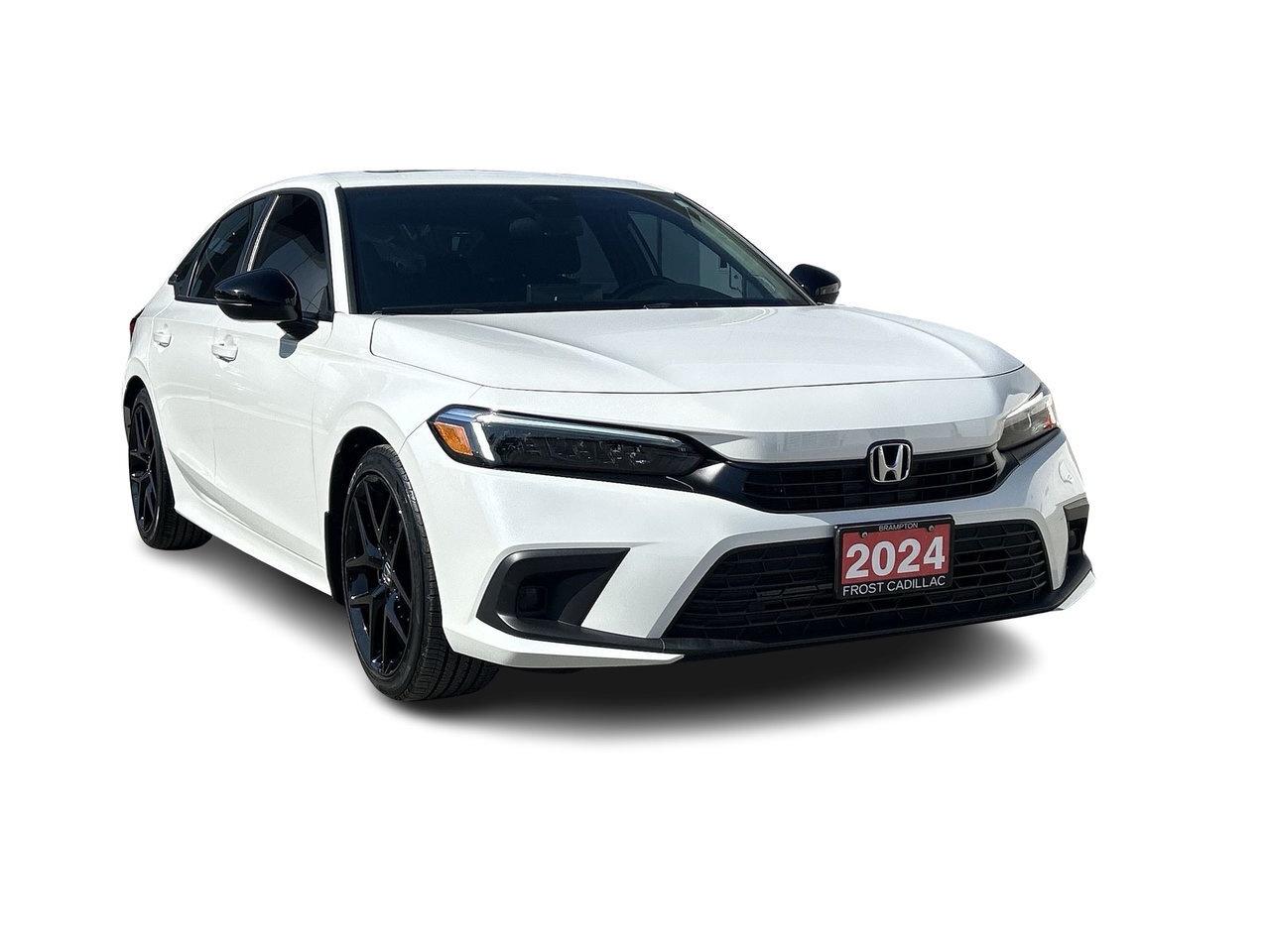 2024 Honda Civic Sedan Sport Low KMs Off-Lease Sunroof Blind-Spot Adaptiv Photo