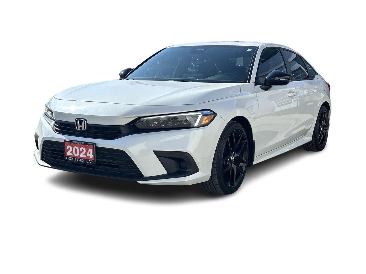 2024 Honda Civic Sedan Sport Low KMs Off-Lease Sunroof Blind-Spot Adaptiv Photo