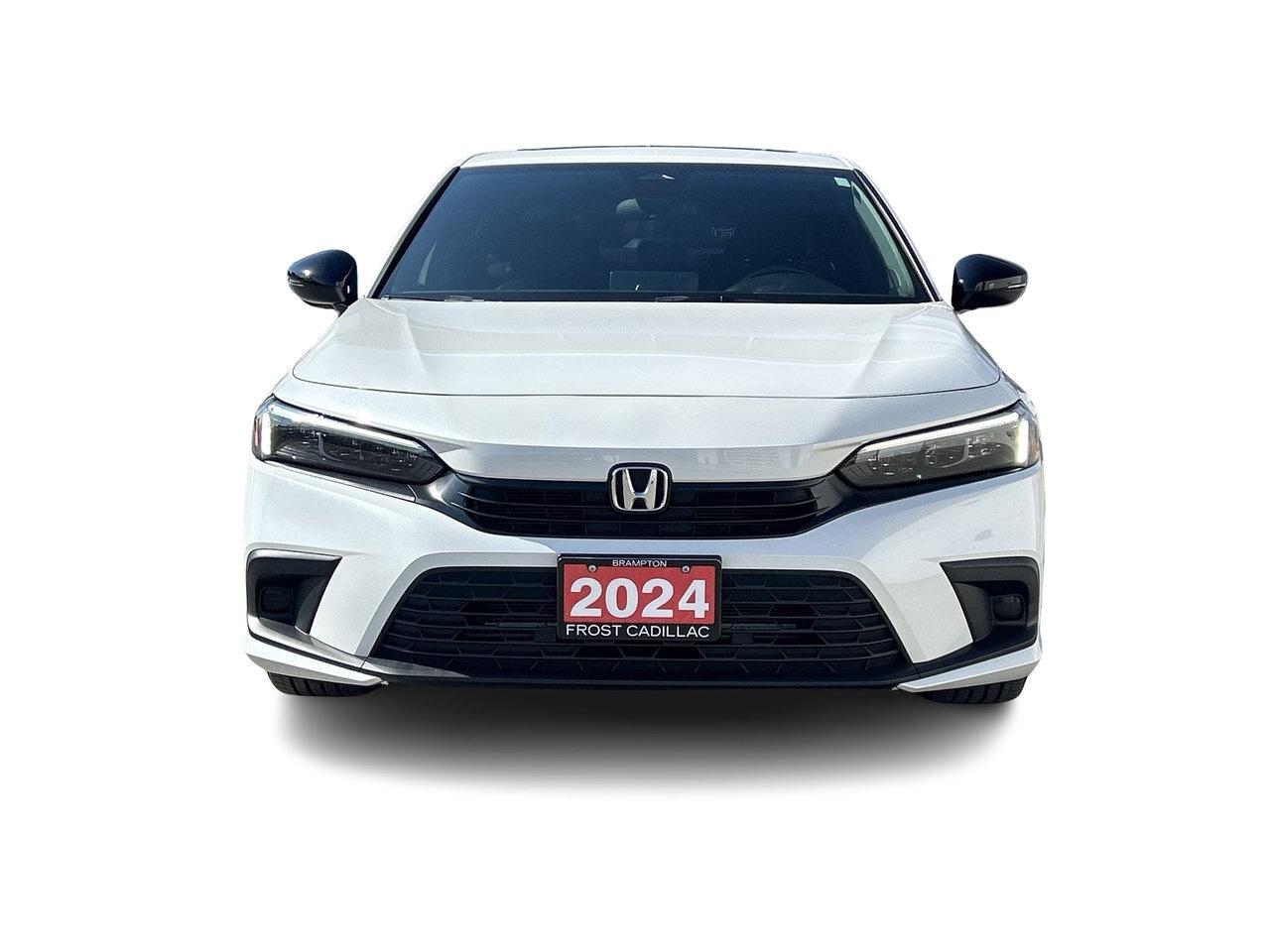 2024 Honda Civic Sedan Sport Low KMs Off-Lease Sunroof Blind-Spot Adaptiv Photo