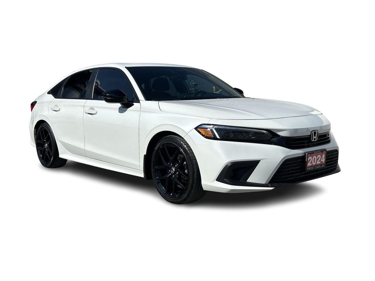 2024 Honda Civic Sedan Sport Low KMs Off-Lease Sunroof Blind-Spot Adaptiv Photo