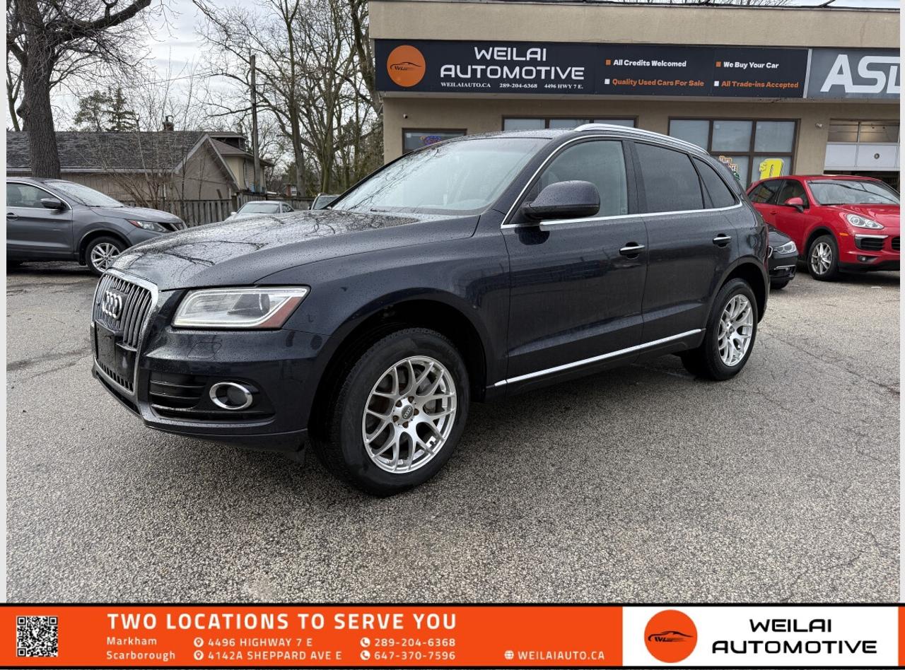 2015 Audi Q5 3.0 TDI Progressiv/Low Kms/Diesel! Photo2