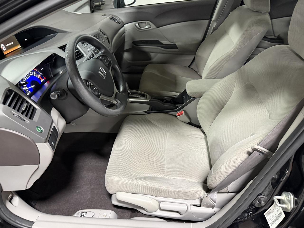 2012 Honda Civic LX AUTOMATIC 4 CYL CERTIFIED ONLY $7450+tx Photo
