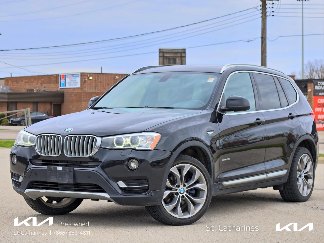 2017 BMW X3 xDrive28i AWD   NAVI   Leather   Pano Sunroof Photo