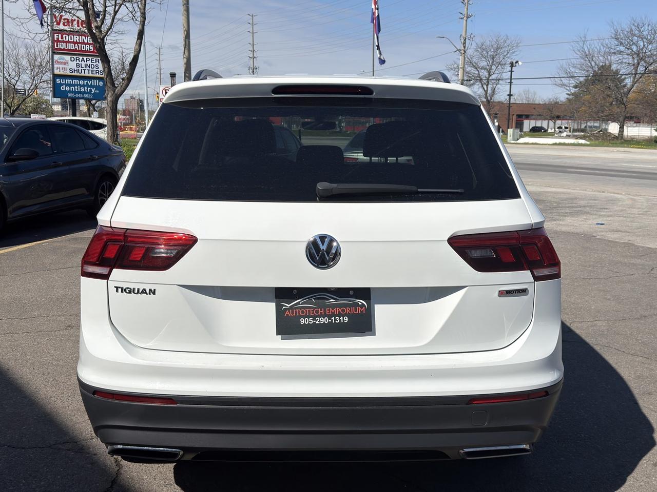 2020 Volkswagen Tiguan Comfortline 4Motion Pearl white Pano Roof   Leathe Photo2
