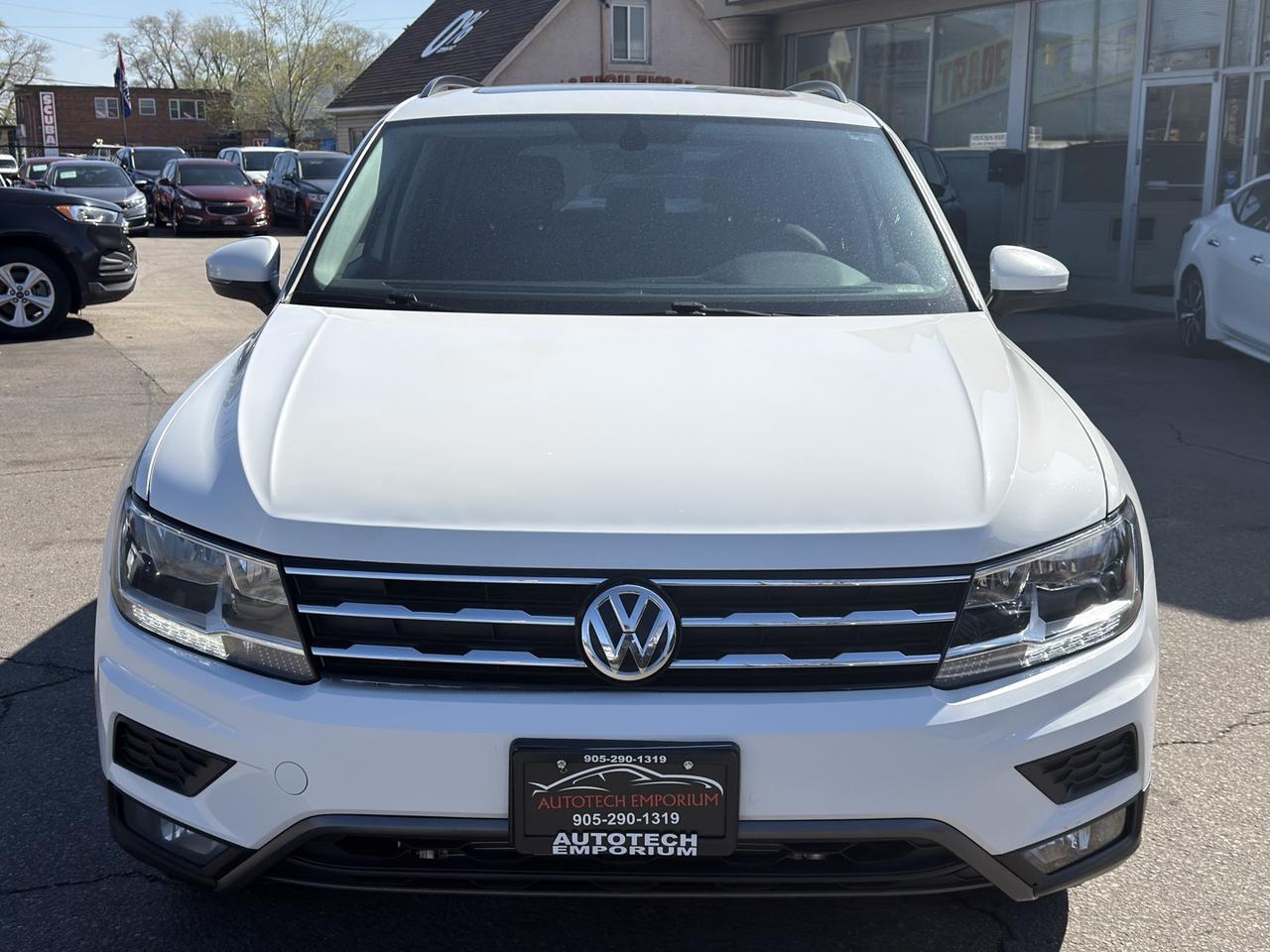 2020 Volkswagen Tiguan Comfortline 4Motion Pearl white Pano Roof   Leathe Photo4