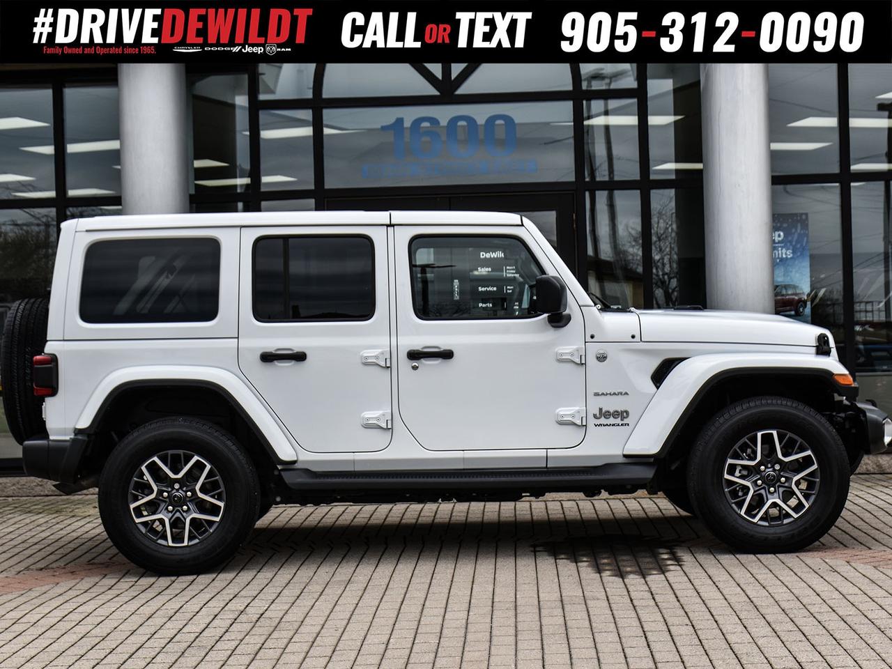 2024 Jeep Wrangler SAHARA   LEATHER SEATS   SAFETY GROUP Photo4
