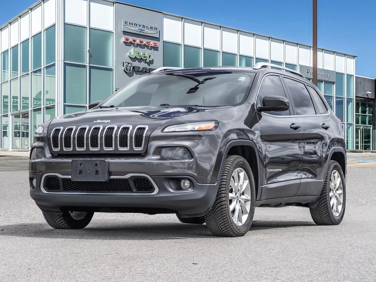 2016 Jeep Cherokee 4WD 4dr Limited  LUXURY GRP  ROOF  TRAILER TOW PKG Photo0