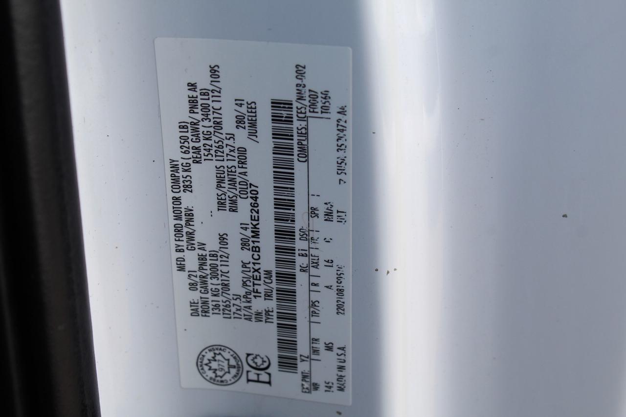 2021 Ford F-150 XLT SuperCab B.Cam 6.5ft tonneau cover Photo