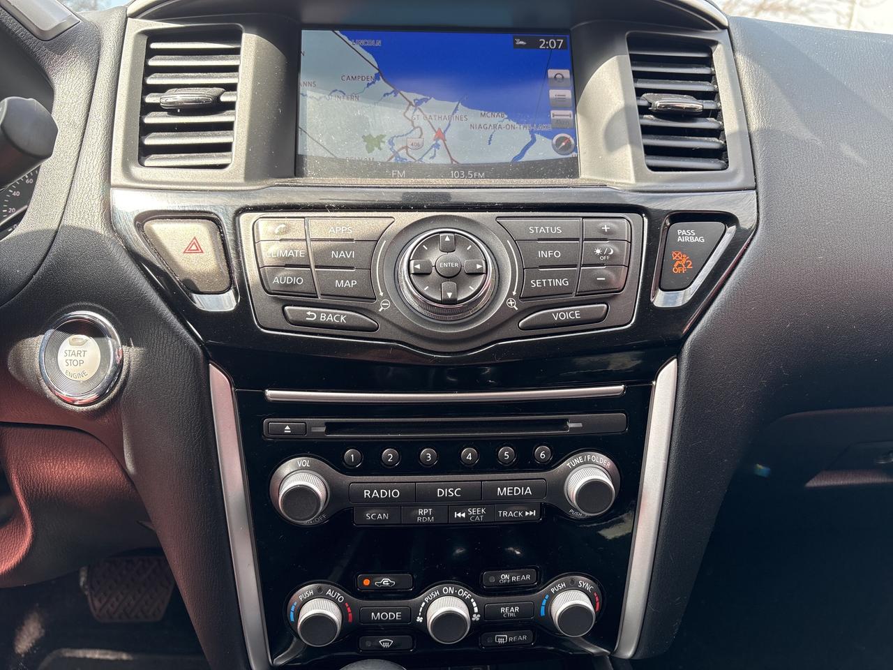 2019 Nissan Pathfinder 4x4 SV Tech 7 Pass Remote Start Nav Back Up Cam Photo2