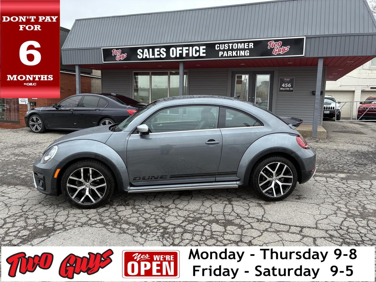 2018 Volkswagen Beetle Dune Auto Sunroof Back Up Camera Nav Photo0