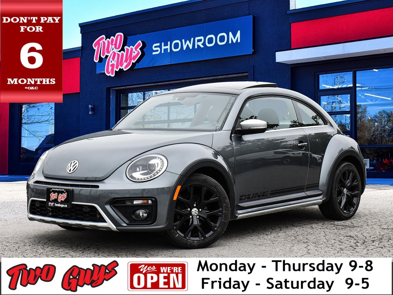 2018 Volkswagen Beetle Dune Auto Sunroof Back Up Camera Nav Photo0