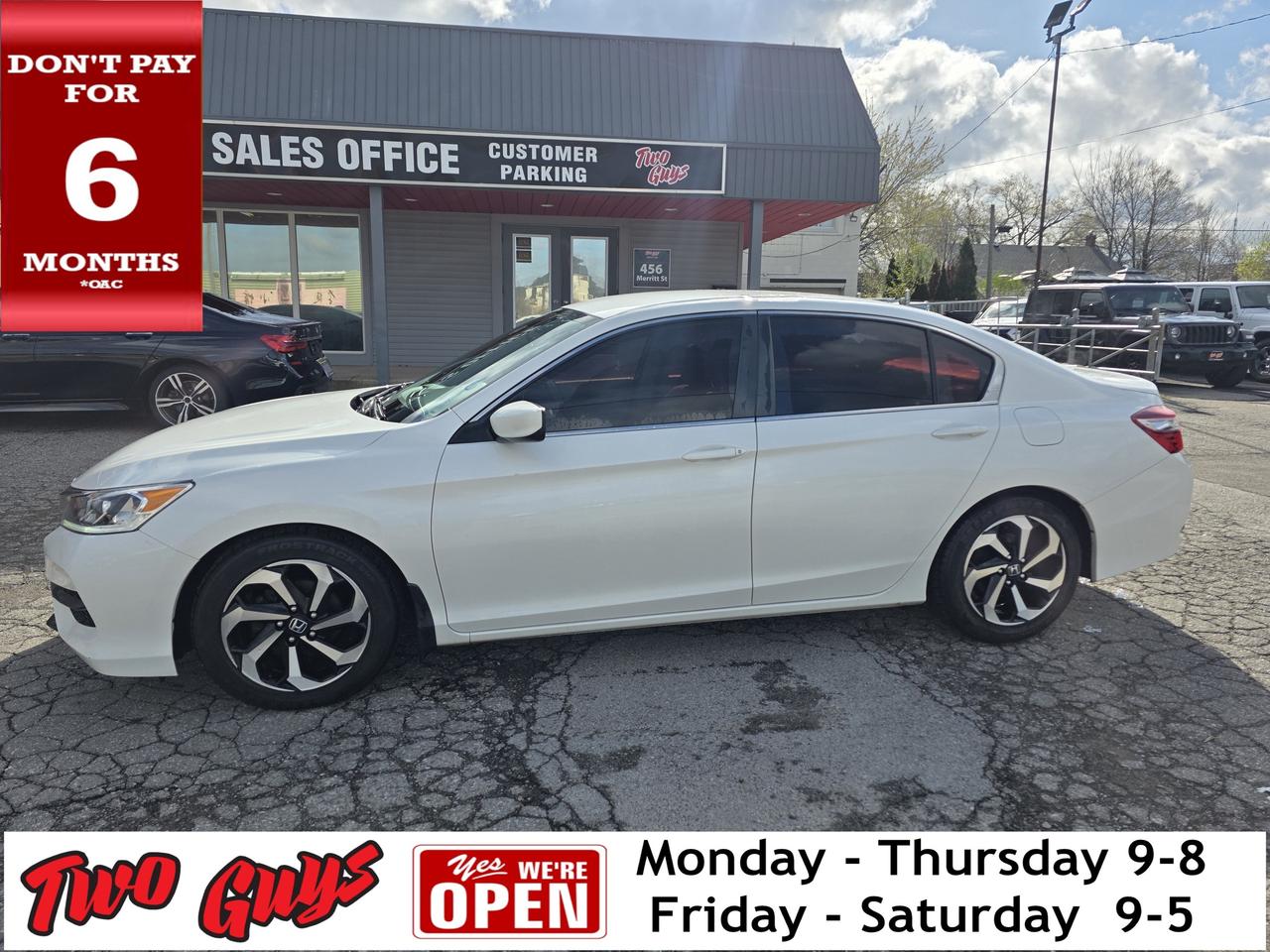2016 Honda Accord Sedan 4dr I4 Man LX Back Up Camera Heated Front Seats Photo