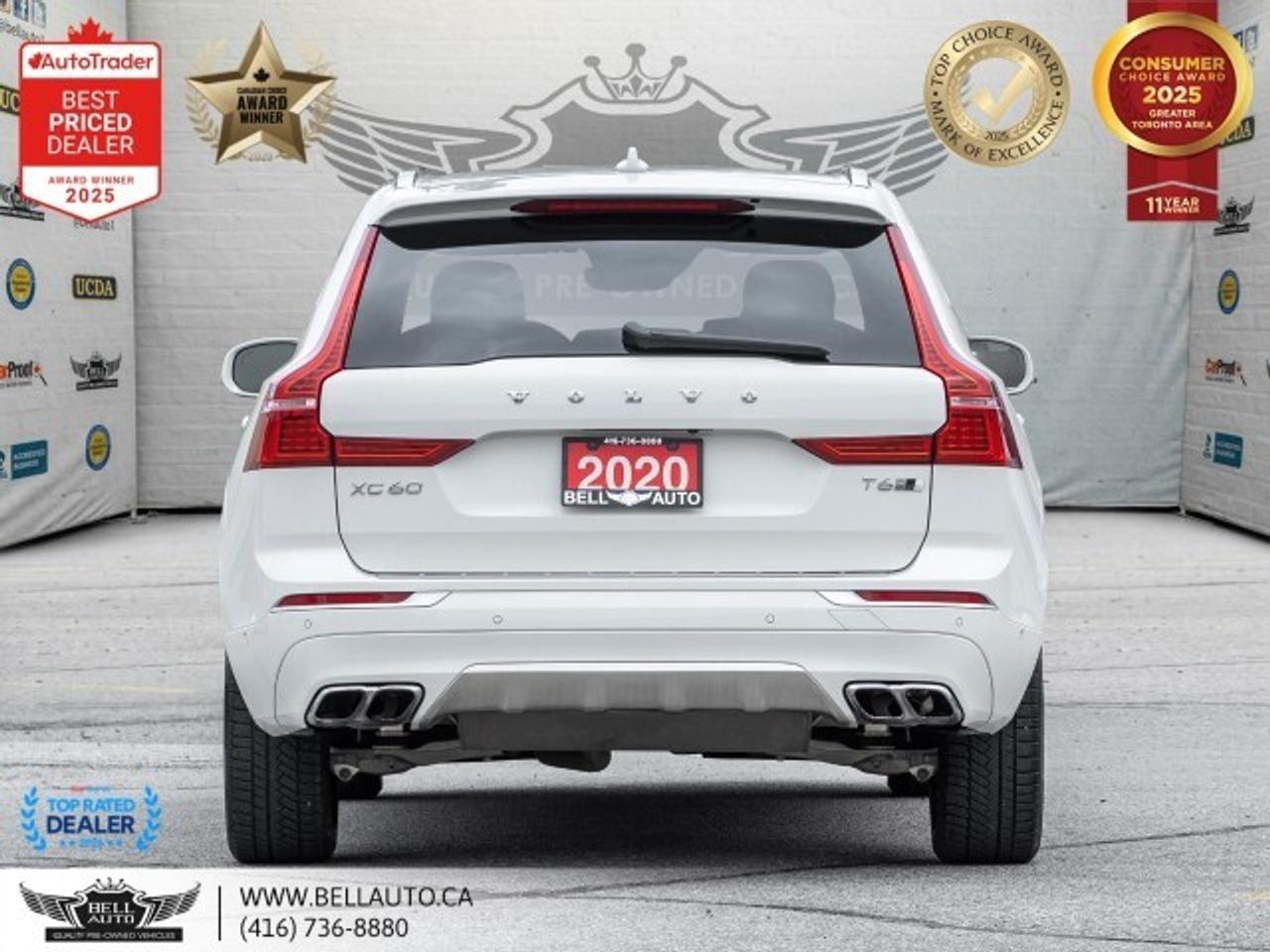 2020 Volvo XC60 Inscription   NAVI   360CAM   PANO   LTHR   NOACCI Photo