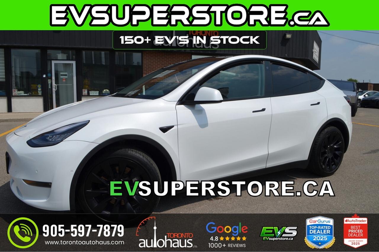 2023 Tesla Model Y LR AWD I 150+ EV's at EVSUPERSTORE.ca Photo