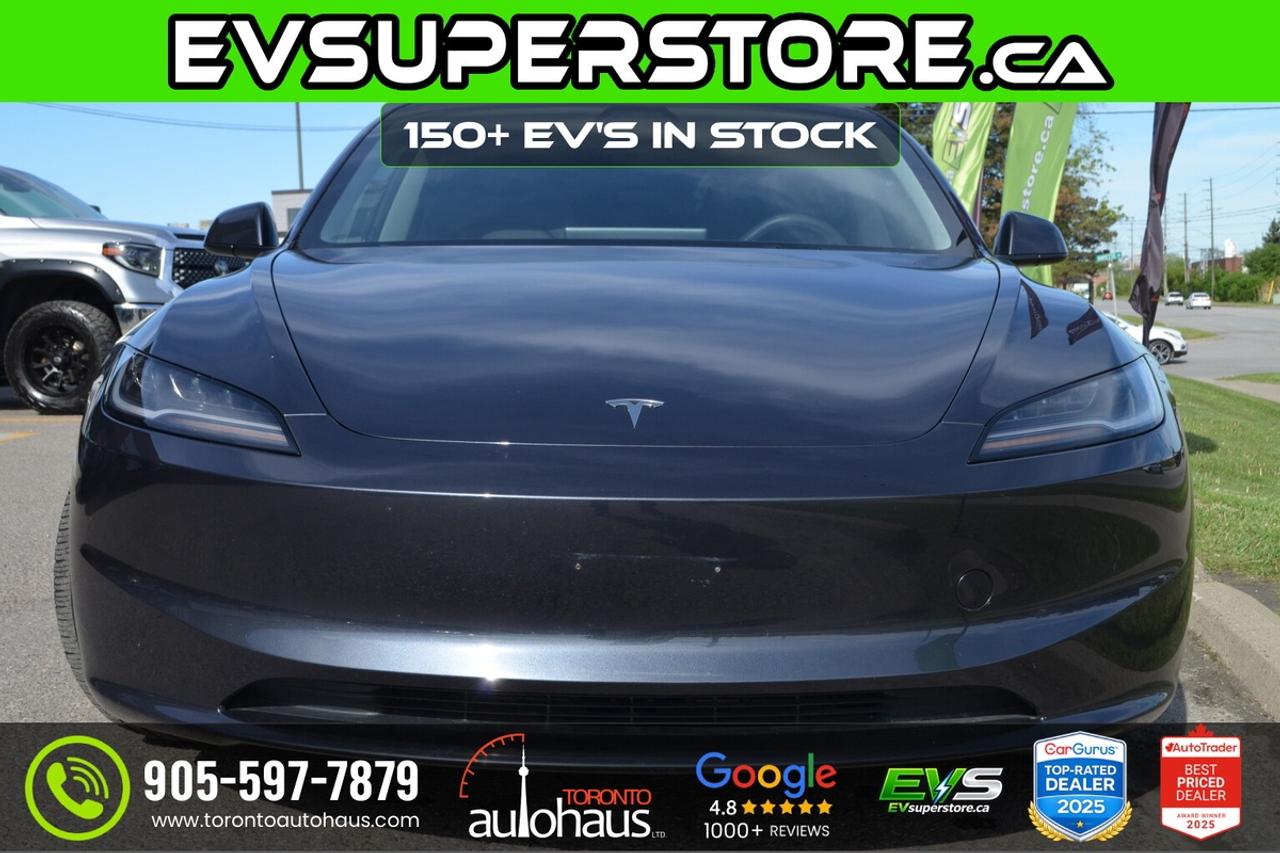 2024 Tesla Model 3 150+ EV's at EVSUPERSTORE.ca Photo