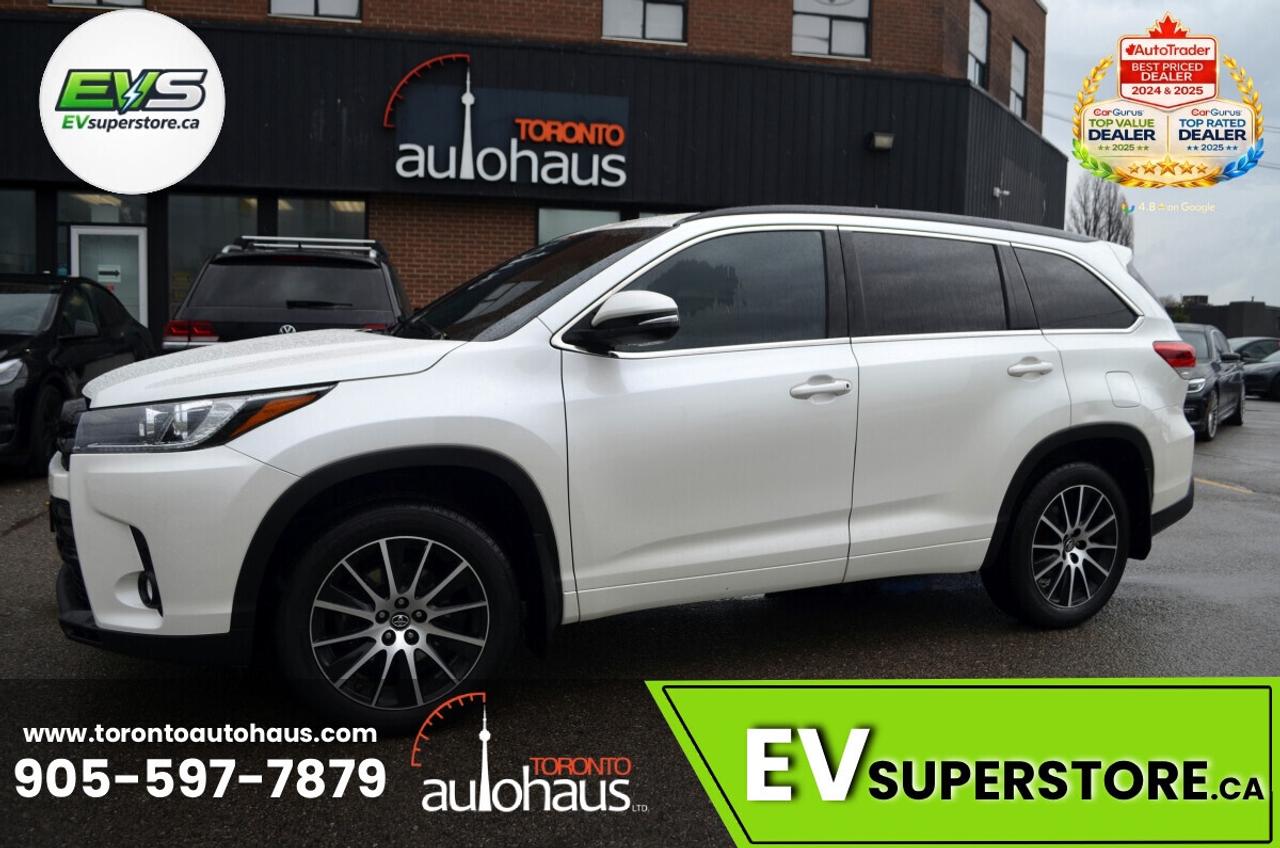 2017 Toyota Highlander SE I LEATHER I SUNROOF I NO ACCIDENTS Photo